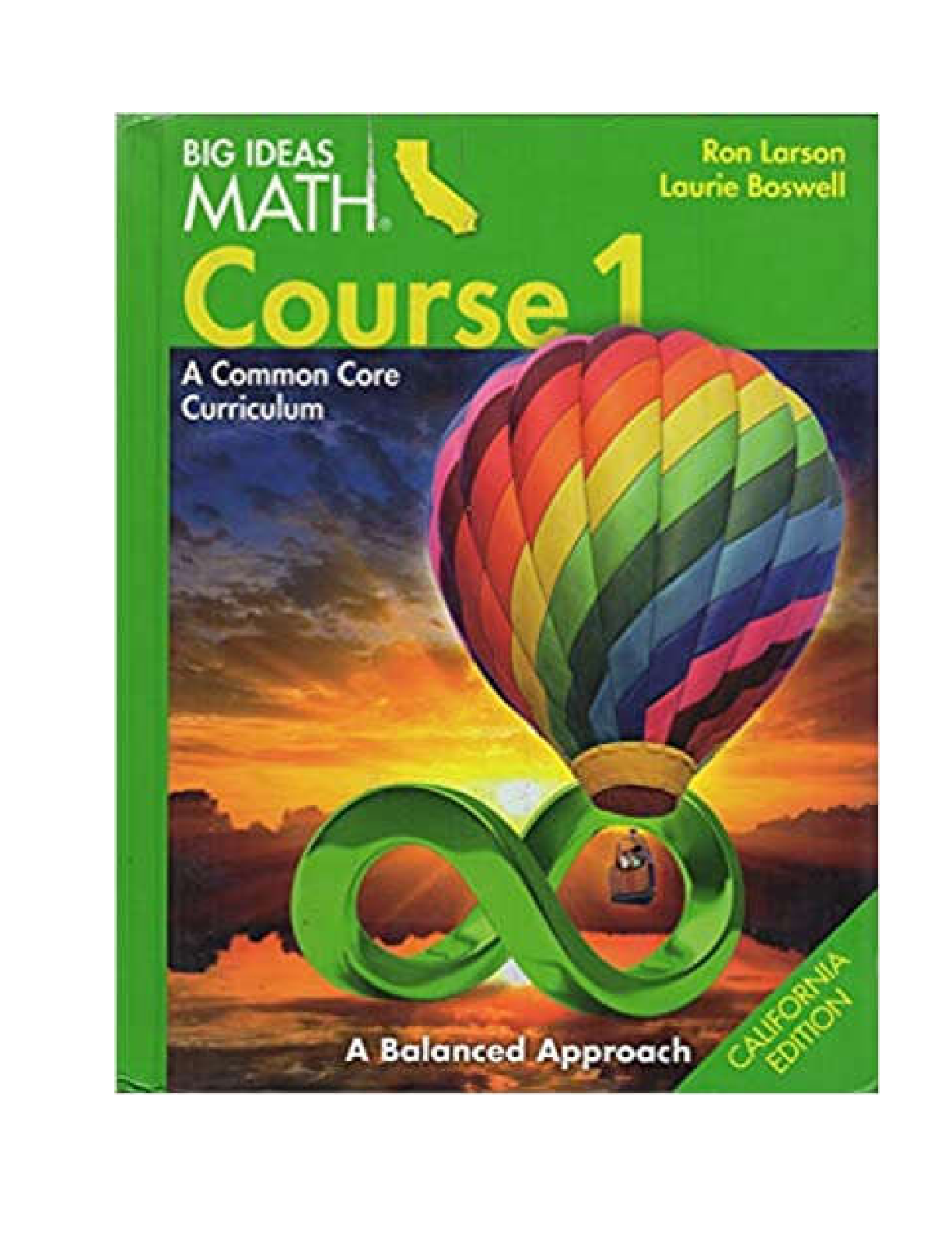 [eBook] [PDF] For Big Ideas Math Course 1 A Common Core Curriculum A Blanced Approach Floirda Edition By Ron Larson & Laurie Boswell 
